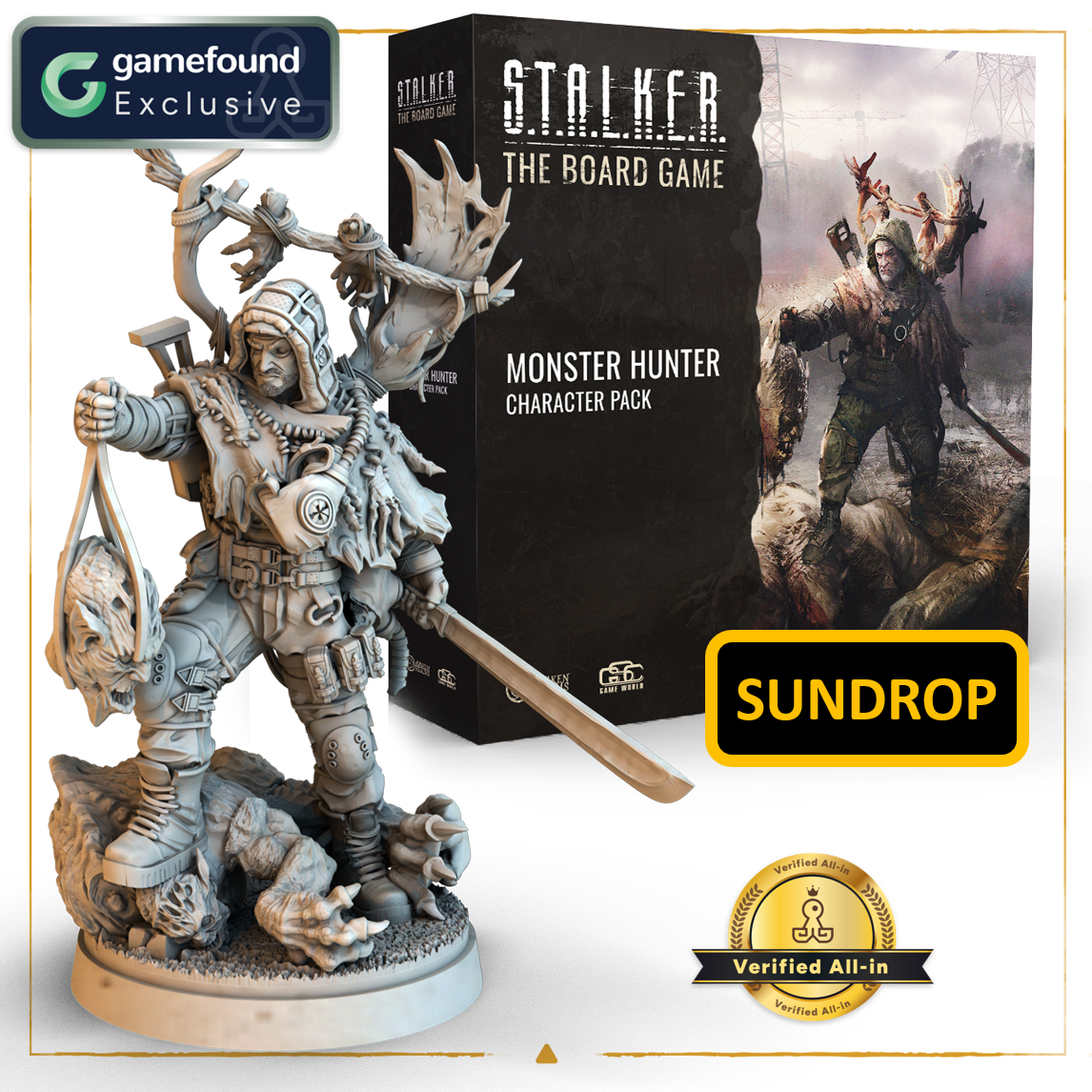 Gamefound Exclusive STALKER: The Board Game Monster Hunter Expansion, sundrop edition