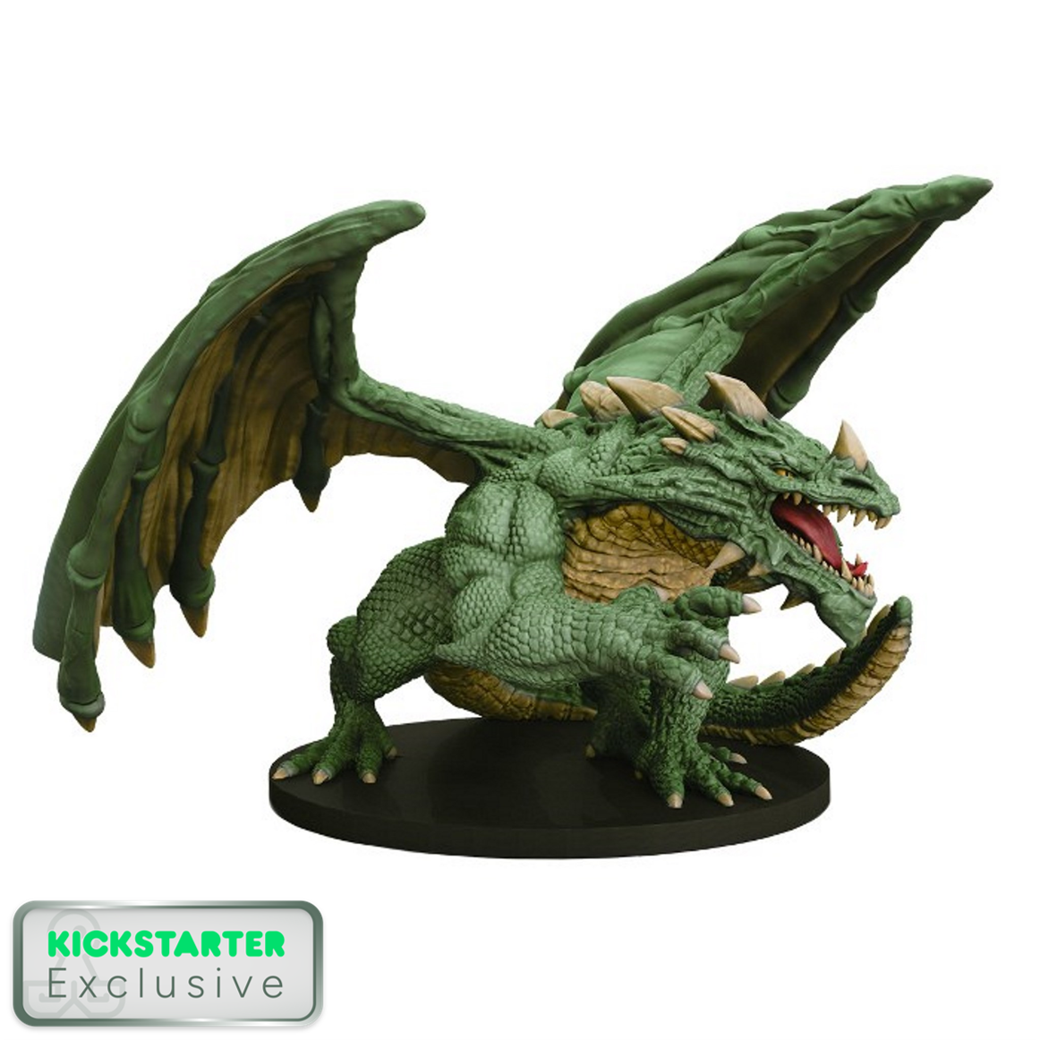 Tanares Adventures Ultimate All-In, Painted Edition, Painted Green Dragon Expansion, Miniature