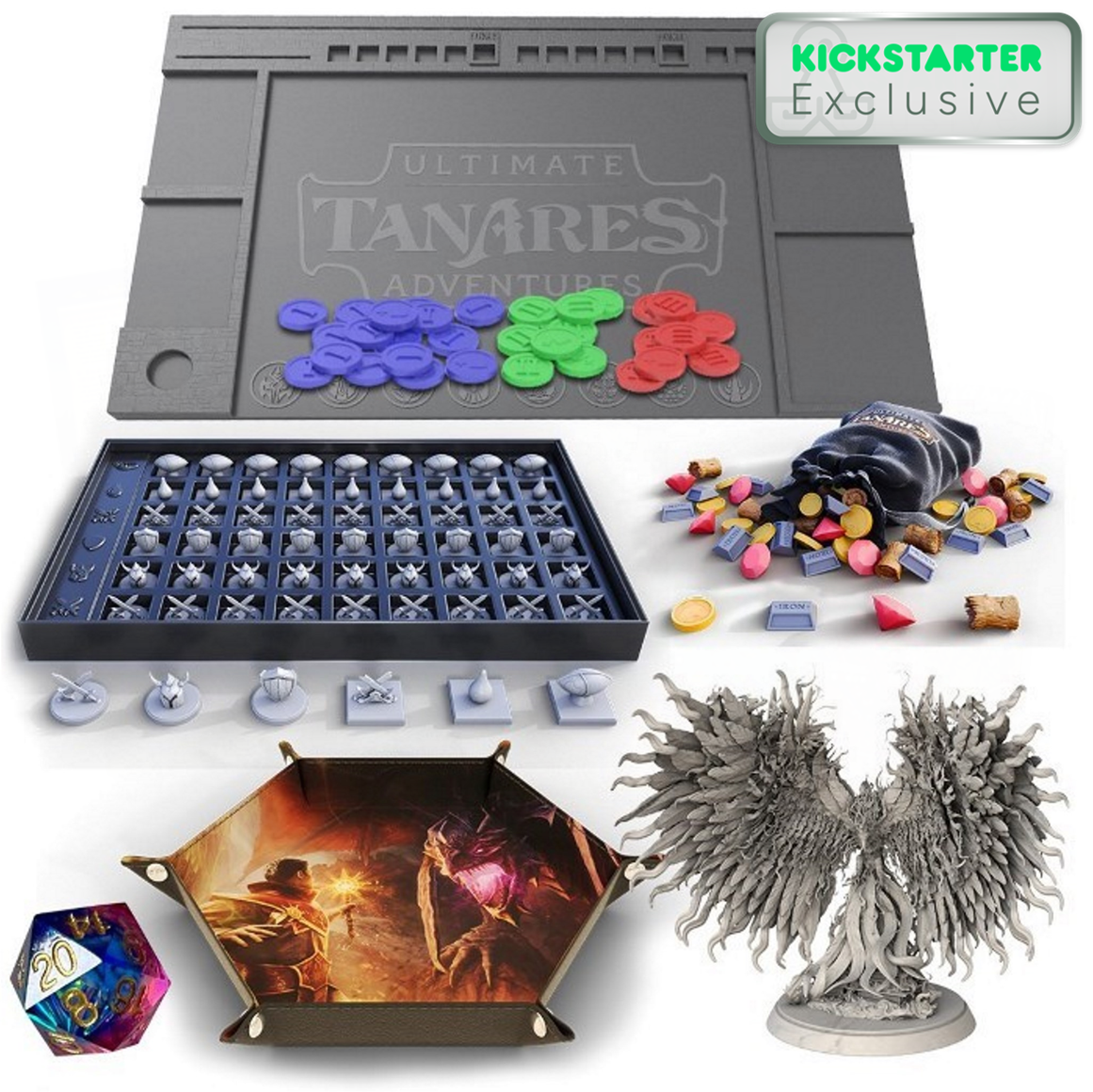 Tanares Adventures Deluxe Super Box (Includes All Kickstarter Exclusive Content)