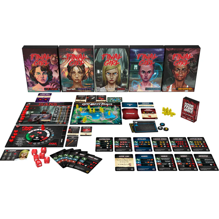 Kickstarter Exclusive Final Girl Board Game Ultimate Box Series 1 Components