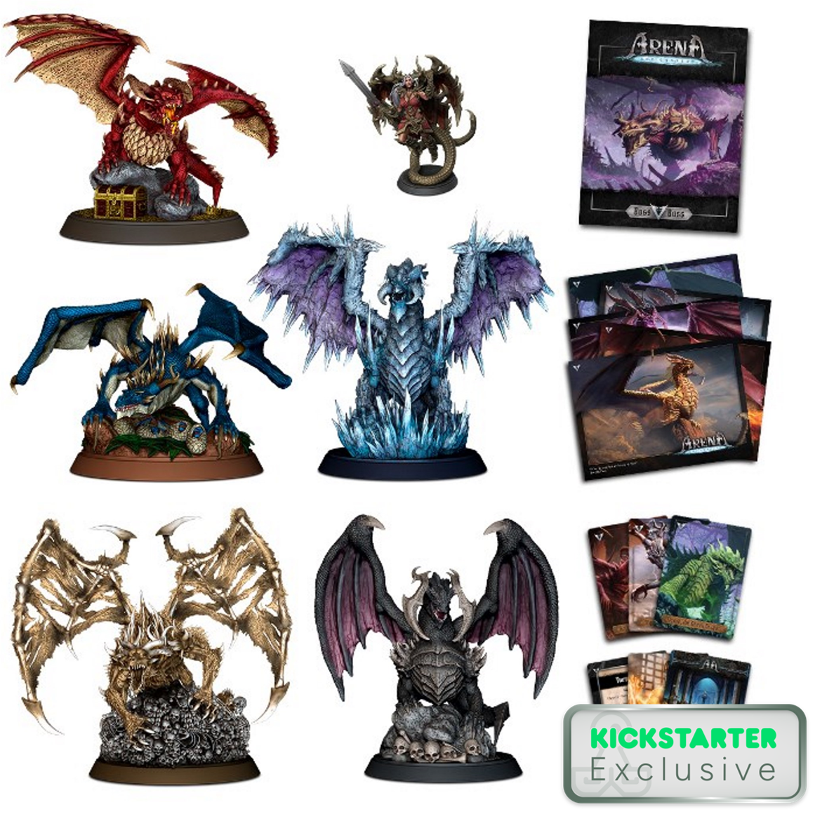 Tanares Adventures Ultimate All-In, Dragon Collection Expansion, Miniatures