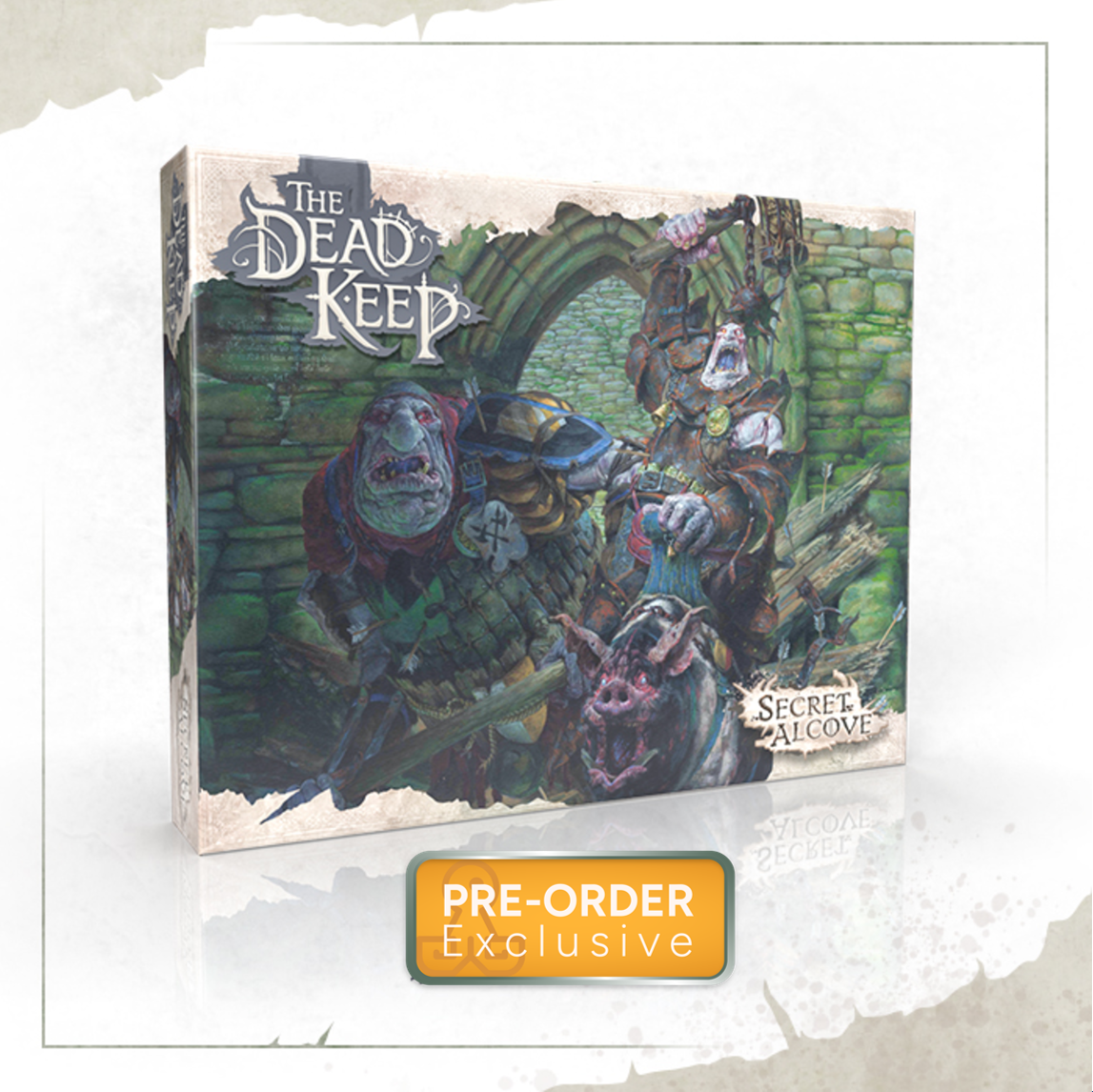 Crowdfunding Exclusive The Dead Keep Board Game Secret Alcove Expansion