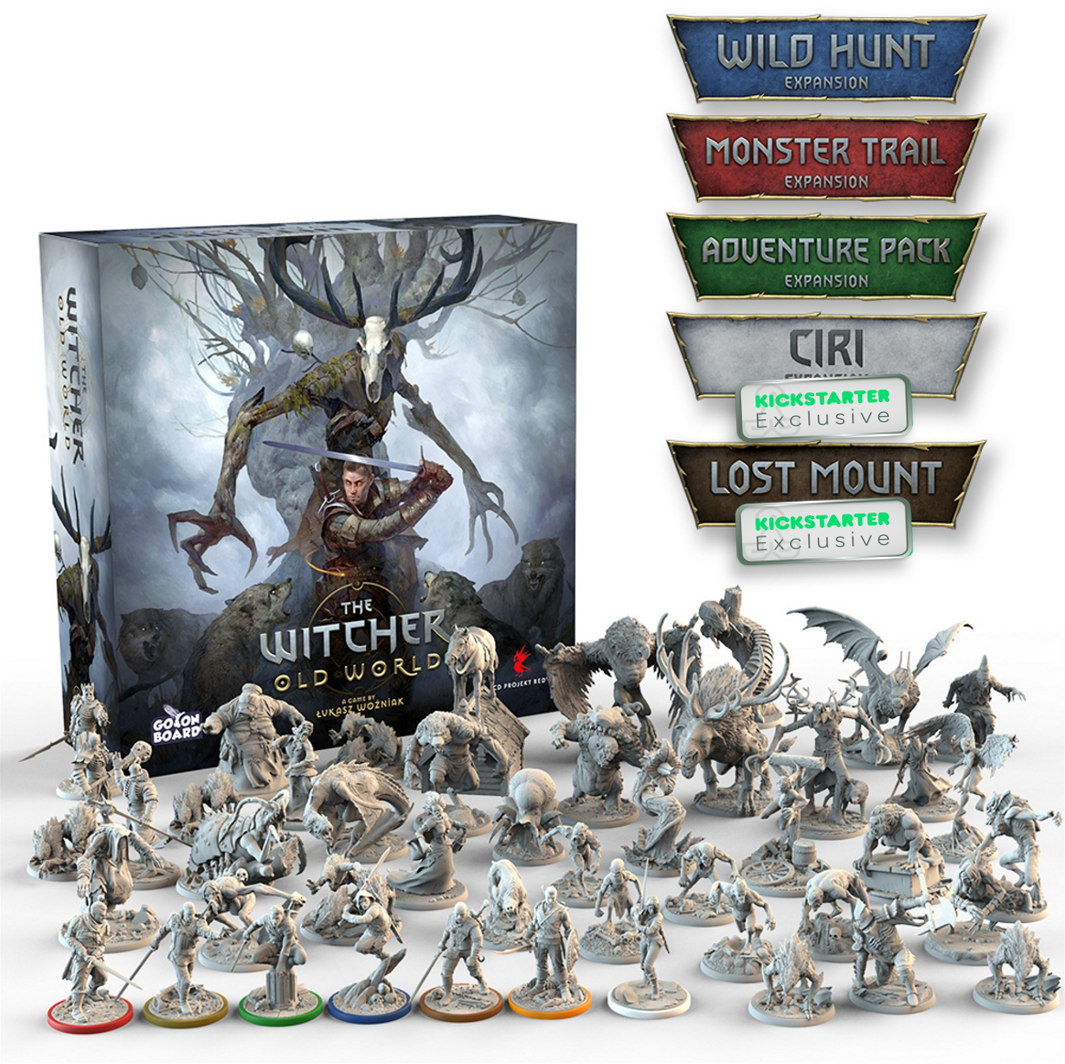 Kickstarter Exclusive The Witcher: Old World Board Game Core Box