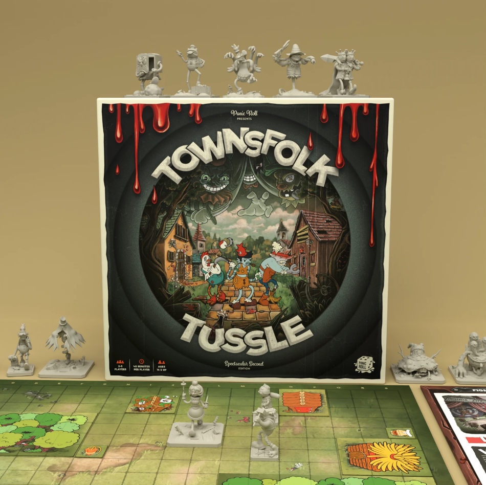 Kickstarter Exclusive Townsfolk Tussle Board Game Core Box