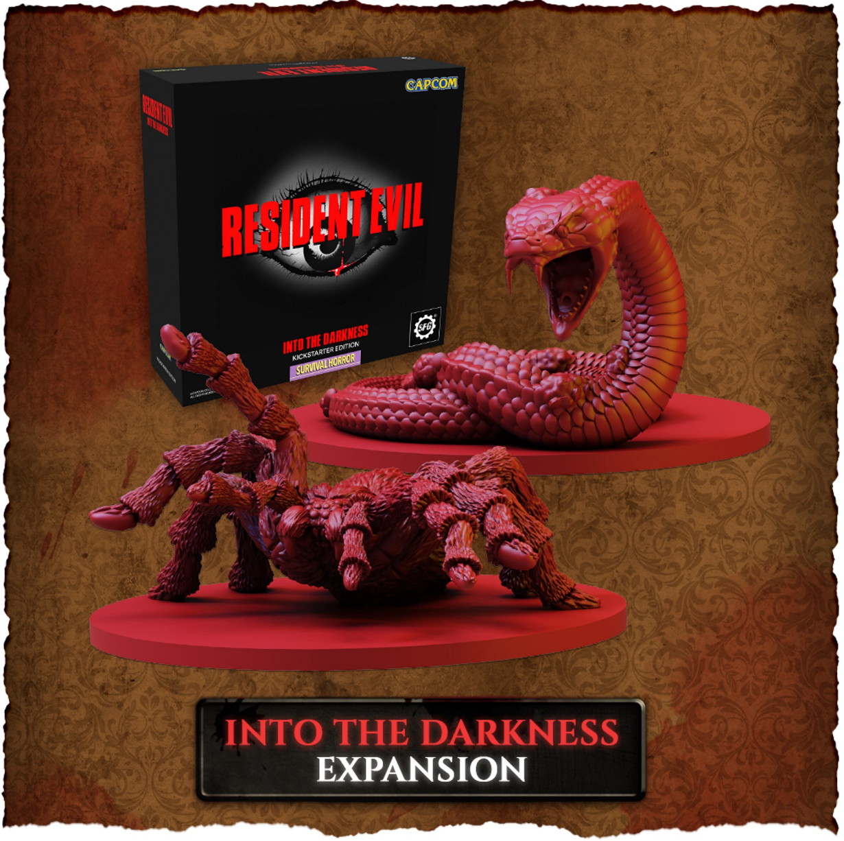 Kickstarter Exclusive Resident Evil: The Board Game Into the Darkness Expansion