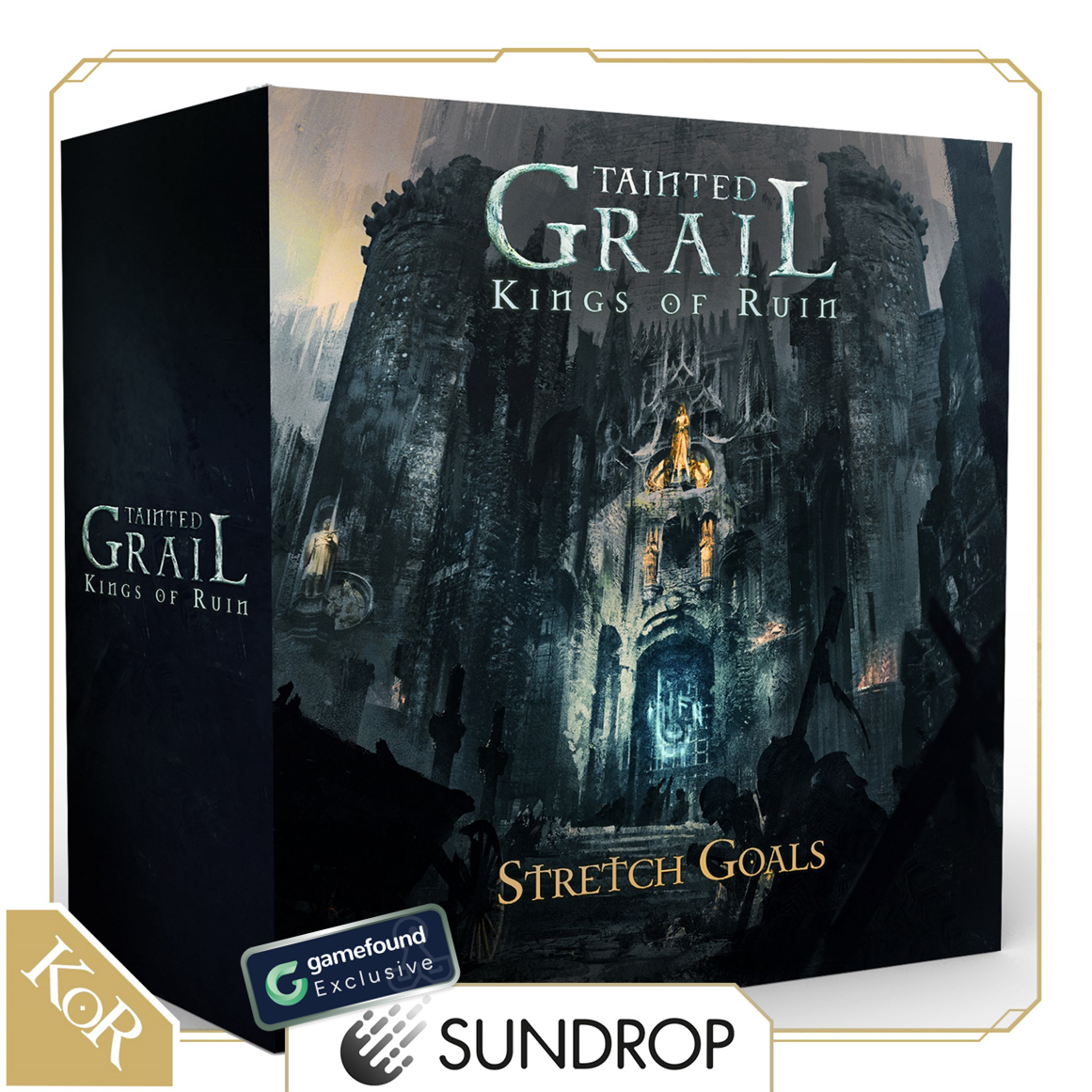 Gamefound Exclusive Tainted Grail: Kings of Ruin Stretch Goals Box, Sundrop Edition