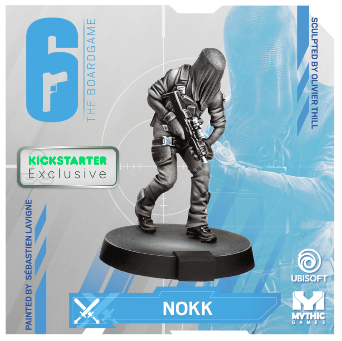 Kickstarter Exclusive Year 4 Expansion, Nokk Miniature, From 6: Siege - The Board Game