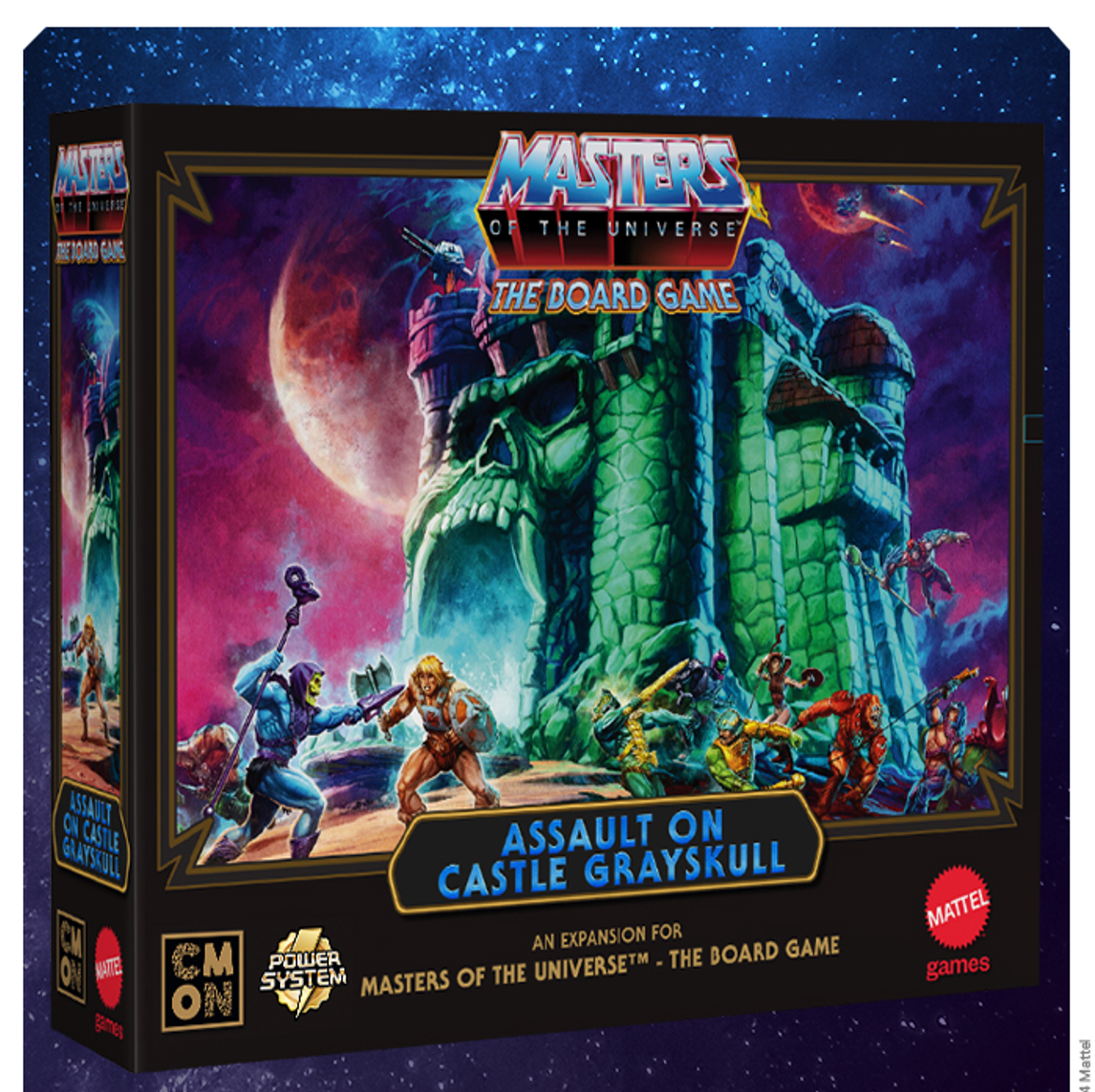 Crowdfunding Exclusive Masters of The Universe: The Board Game - Clash For Eternia Assault on Castle Grayskull Expansion