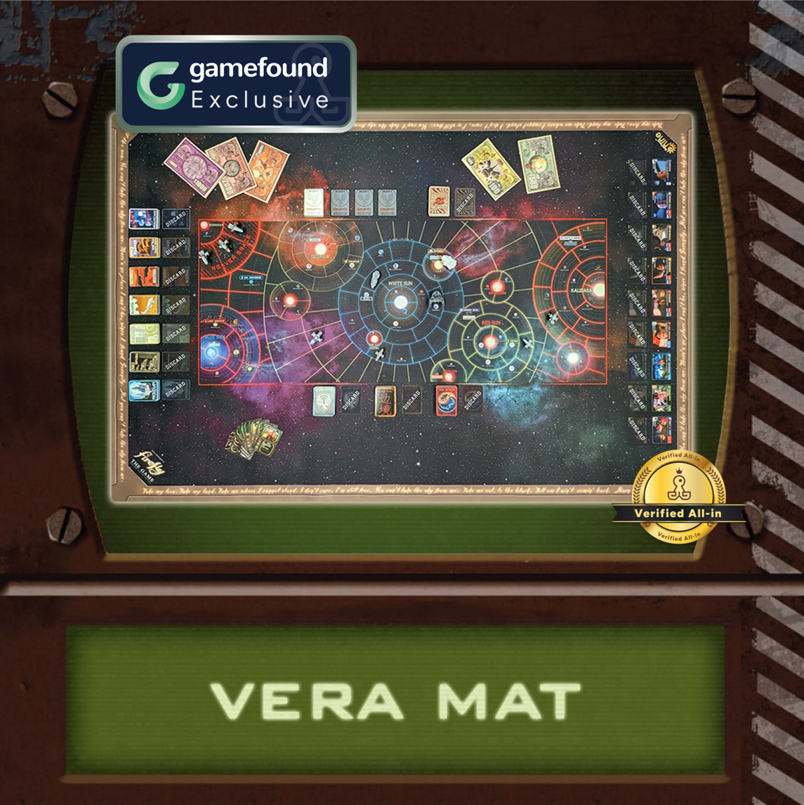 Gamefound Exclusive Firefly: The Board Game Vera Playmat