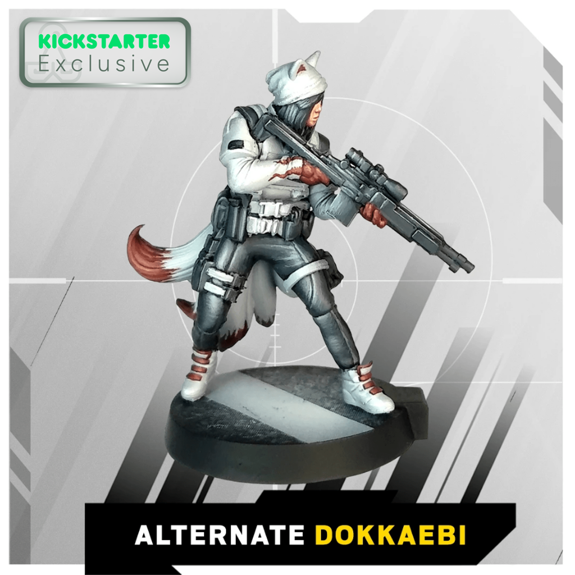 Kickstarter Exclusive Alternate Dokkaebi Miniature From 6: Siege - The Board Game