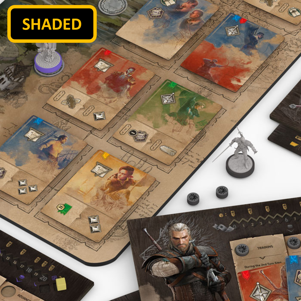 Gamefound Exclusive The Witcher: Path of Destiny Board Game Details