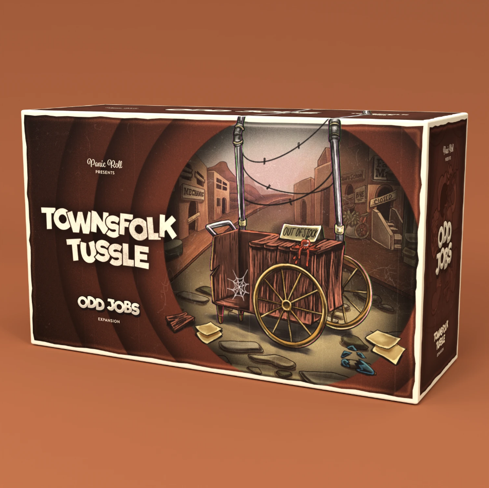 Kickstarter Exclusive Townsfolk Tussle Board Game Odd Jobs Expansion