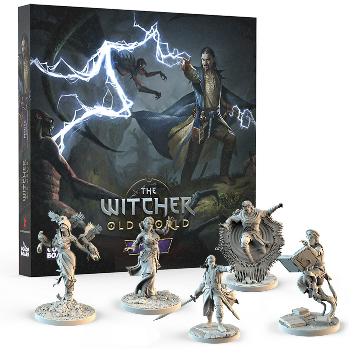 Kickstarter Exclusive The Witcher: Old World Board Game Mages Expansion