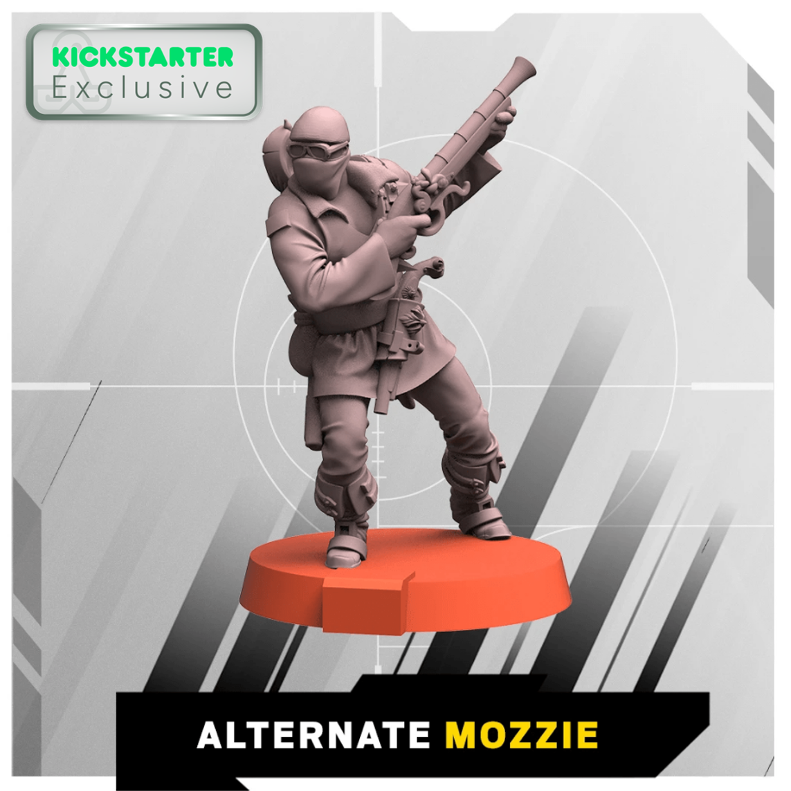 Kickstarter Exclusive Alternate Mozzie Miniature From 6: Siege - The Board Game