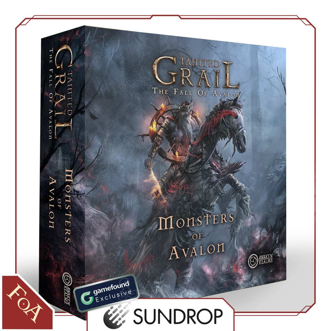Gamefound Exclusive Tainted Grail: Fall of Avalon Monsters of Avalon Expansion, Sundrop Edition