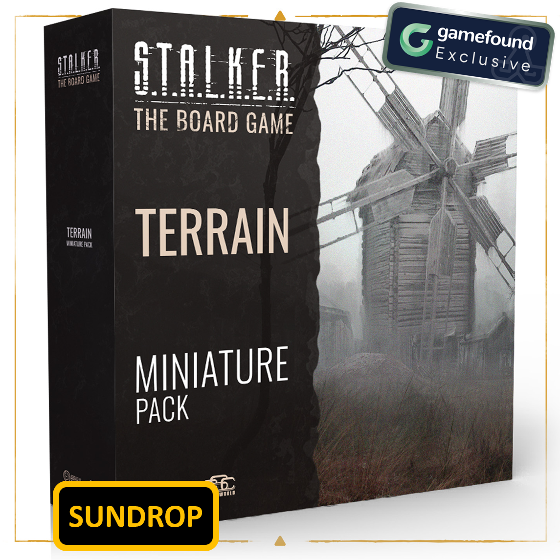 Gamefound Exclusive STALKER: The Board Game Terrain Pack expansion, sundrop edition