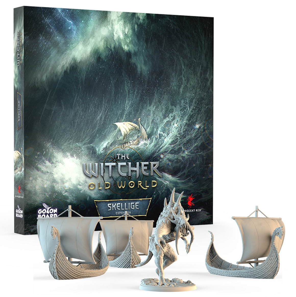 Kickstarter Exclusive The Witcher: Old World Board Game Skellige Expansion