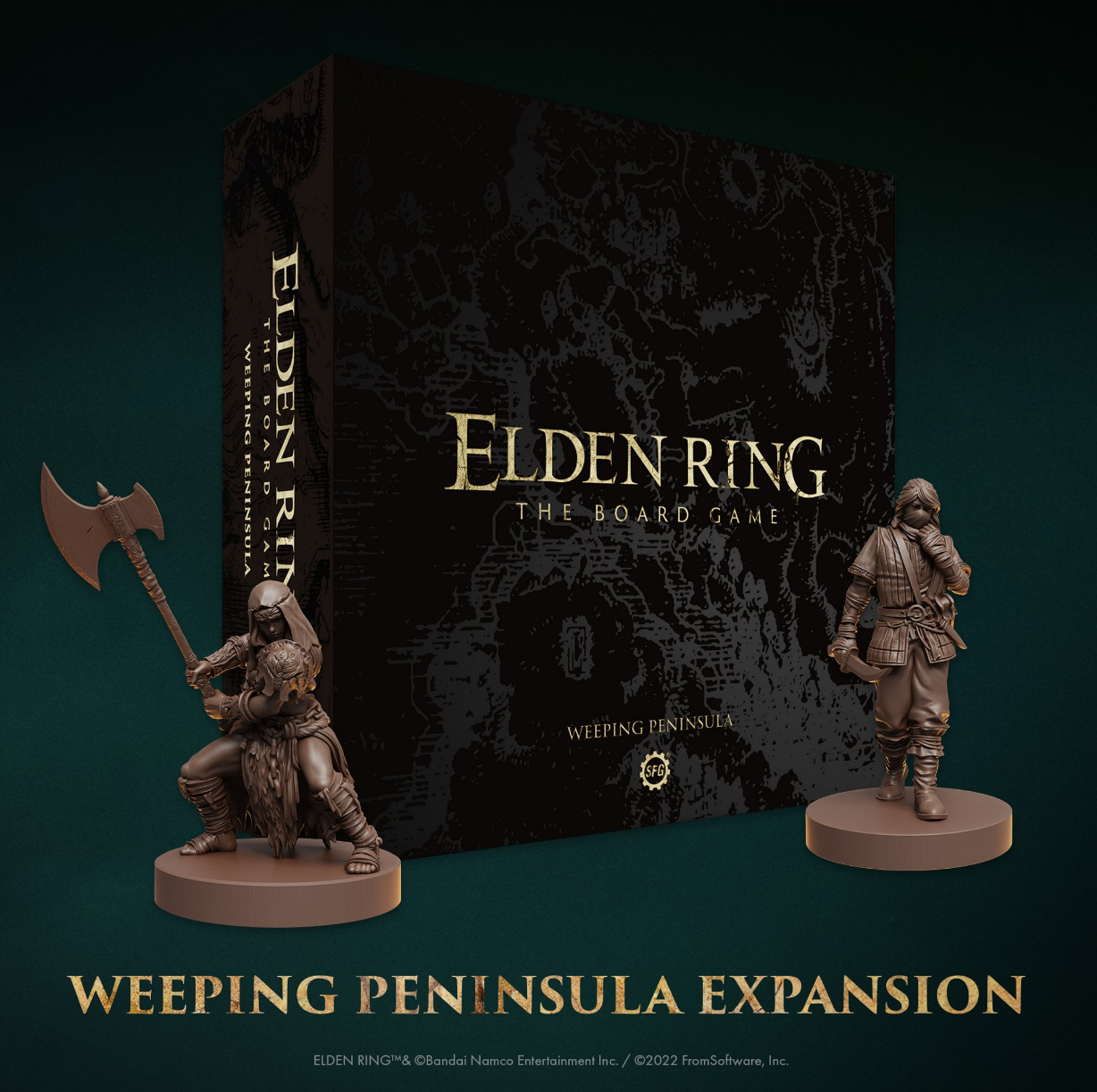 Kickstarter Exclusive Elden Ring: The Board Game Weeping Peninsula Expansion