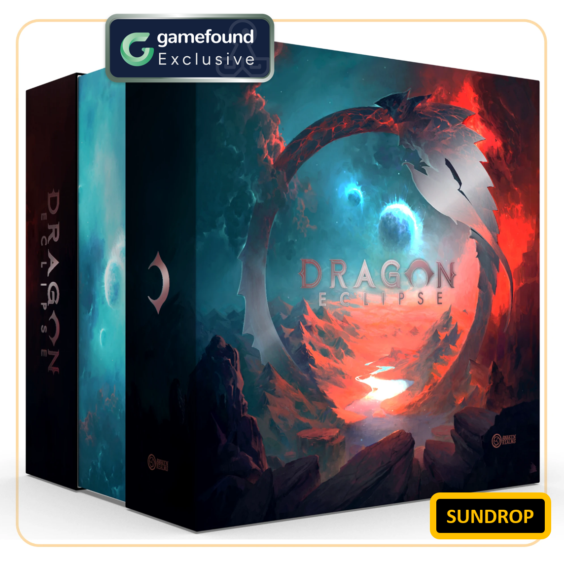 Gamefound Exclusive Dragon Eclipse Board Game Special Edition Core Box, Sundrop Edition