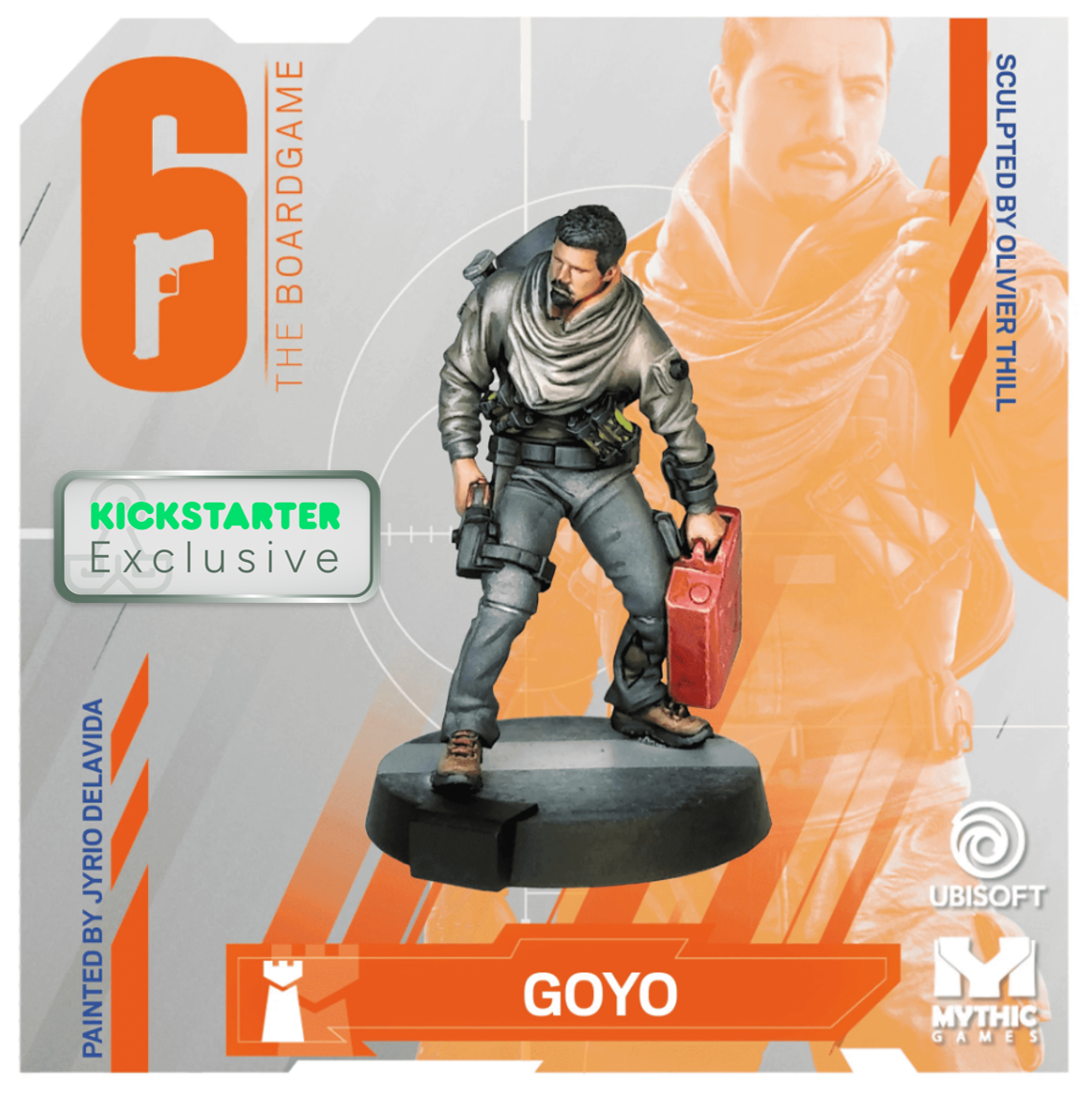 Kickstarter Exclusive Year 4 Expansion, Goyo Miniature, From 6: Siege - The Board Game