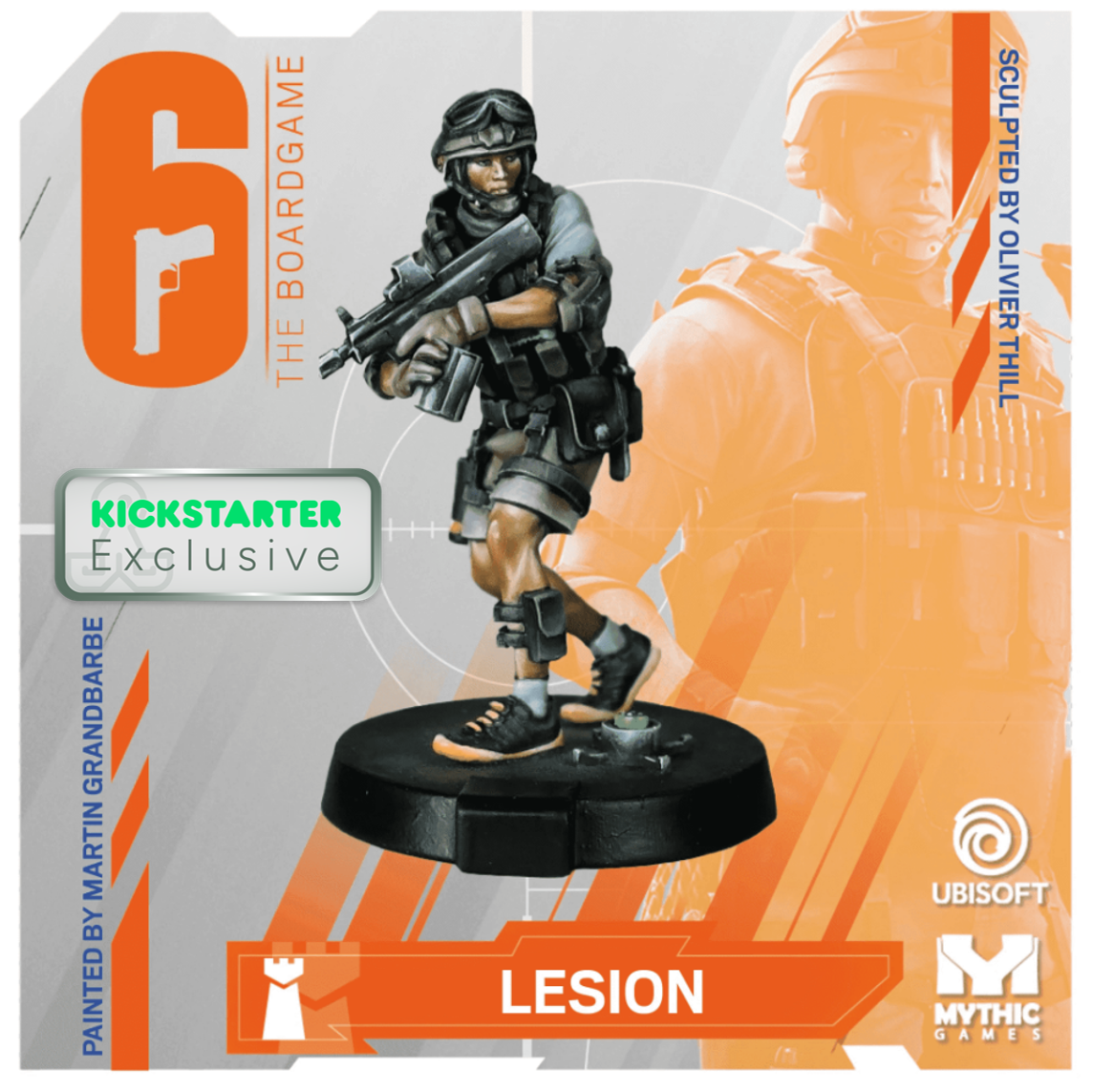 Kickstarter Exclusive Year 2 Expansion, Lesion Miniature, From 6: Siege - The Board Game