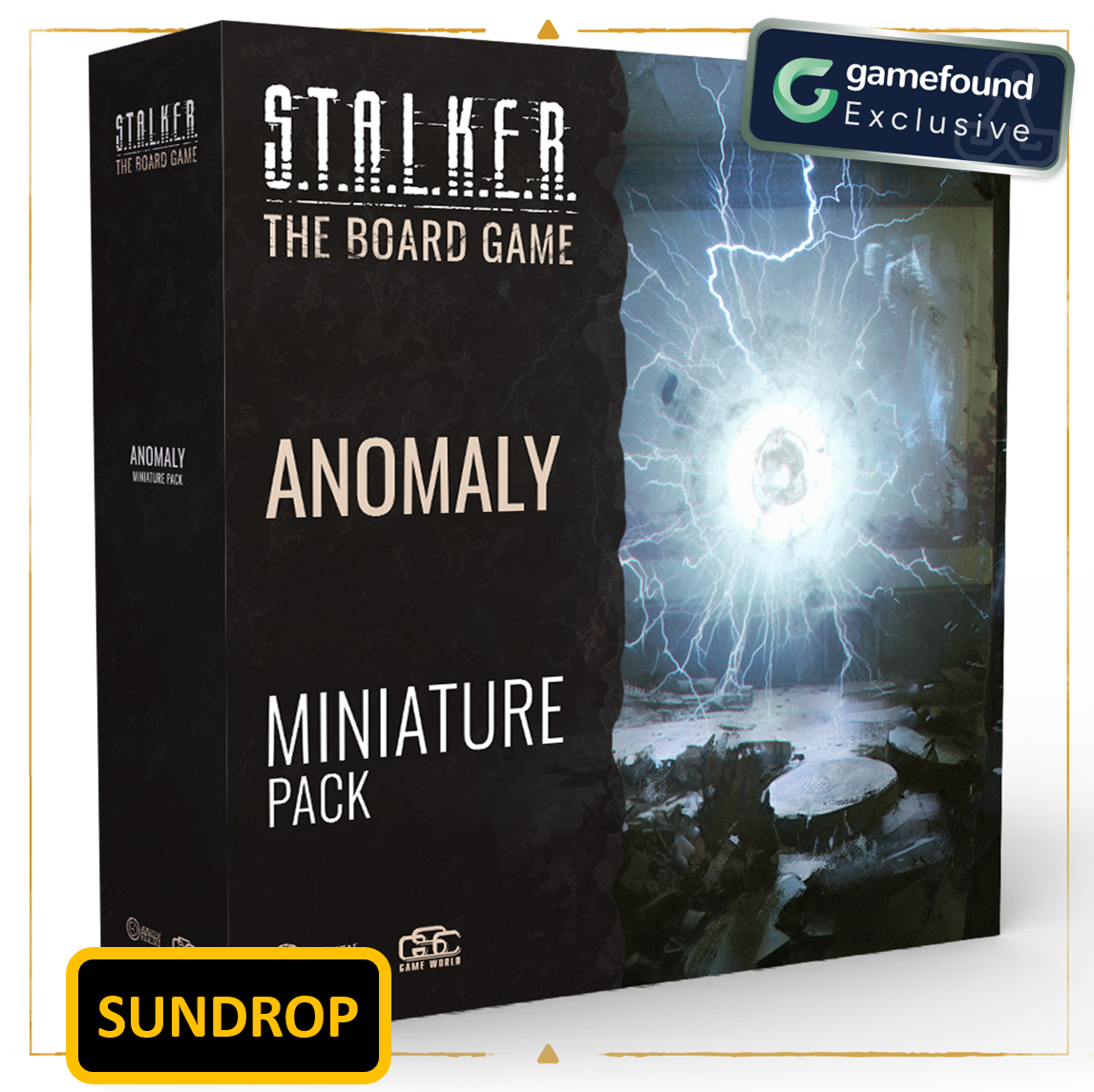 Gamefound Exclusive STALKER: The Board Game Anomaly Pack expansion, sundrop edition